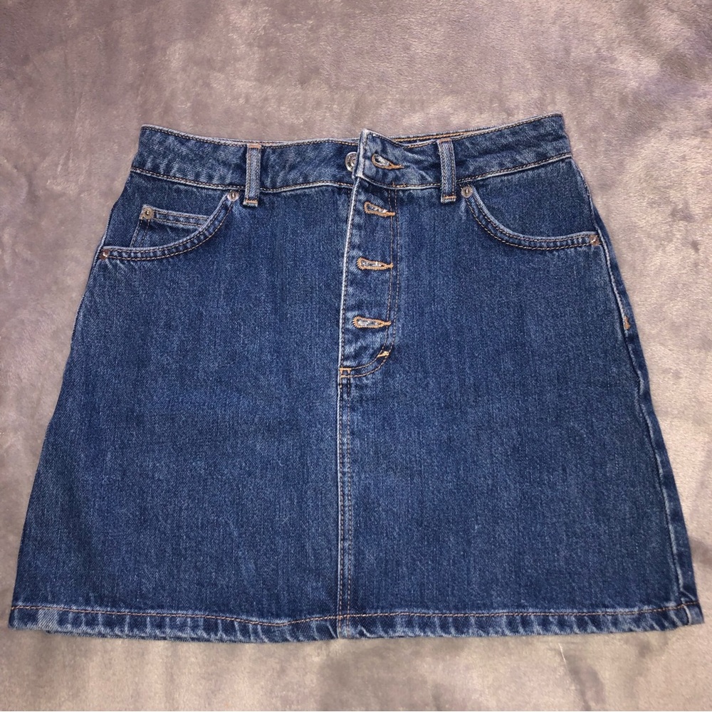 TOPSHOP blue Jean/ denim skirt